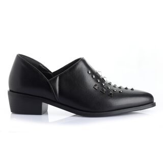 Zapato Mujer Negro Via Uno 12431502,hi-res