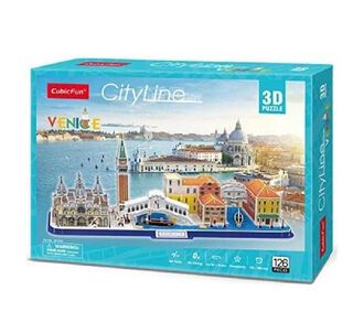 Puzzle En 3d Venecia City Line J1,hi-res