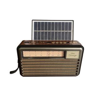Radio Retro Mlab Provenze Con Panel Solar 9141,hi-res