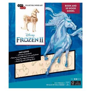 Frozen 2 Water Nokk Libro y Modelo Armable En Madera,hi-res