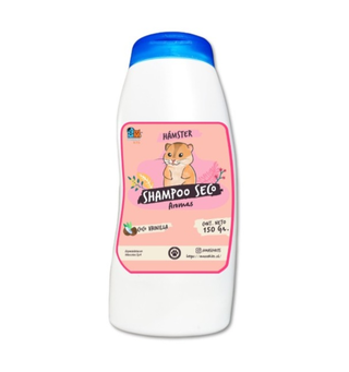 Shampoo Seco P Hamster Y Roedores Aroma Coco Vainilla 150gr,hi-res