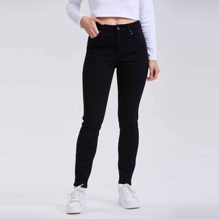 Jeans Mujer Skinny Con Polar Negro Fashion´s Park,hi-res