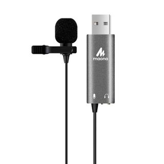 Micrófono de Solapa MAONO AU-UL20 (Tarjeta de Sonido) – USB,hi-res