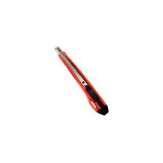 Cuchillo Cartonero De 14cms Con Hoja De 9mm Color Rojo - PuntoStore,hi-res