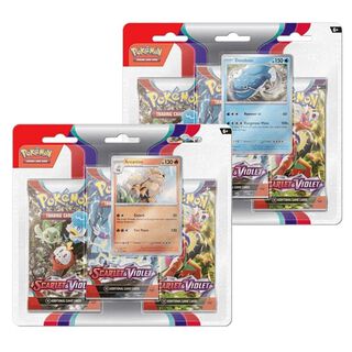 Cartas Pokemon Scarlet & Violet 3 Pack Blister Ingles,hi-res