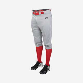 Pantalon De Baseball Para Lanzador Adulto 3/4-Gris Rawlings,hi-res