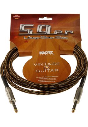 Cable de instrumento vintage Klotz VIN-0600 6m tweed,hi-res