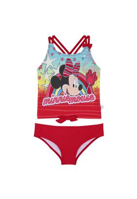 Traje de Baño Niña Tankini Rojo Disney Minnie,hi-res