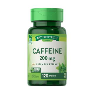 Caffeine 200 Mg + Té Verde – 120 Tabletas,hi-res
