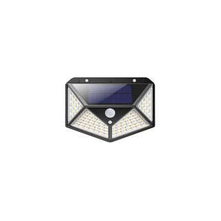 Foco Solar Apliqué con Sensor de Movimiento 100 LED,hi-res