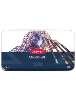 Lápices De Colores Coloursoft Derwent Set 36 ,hi-res