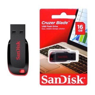 Pendrive 16GB USB 2.0 Sandisk Cruzer Blade,hi-res