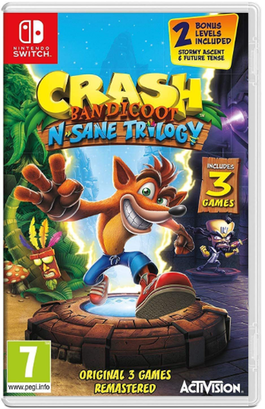 Crash Bandicoot N. Sane Trilogy Nintendo Switch Fisico,hi-res