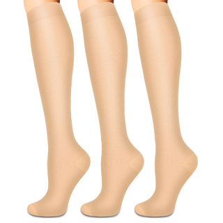 Calcetines Media Compresion Anti Varices Pack 3 Unid L/XL,hi-res
