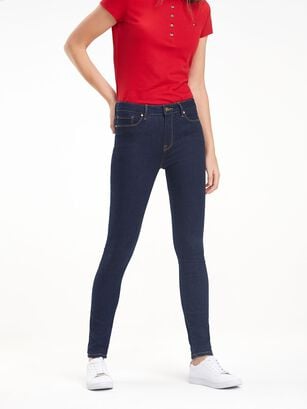 Jeans Como Heritage Skinny Azul Tommy Hilfiger A2,hi-res