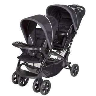 COCHE DOBLE SIT N' STAND ONYX BABY TREND,hi-res