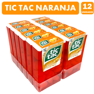 Tic Tac Sabor Naranja (Caja Con 12 Unidades),hi-res