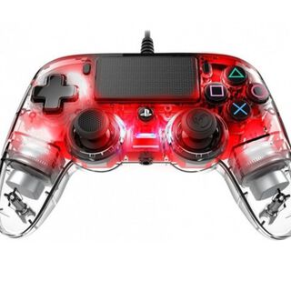   Control PS4 Compact Illuminated con Cable Rojo - Megagames,hi-res