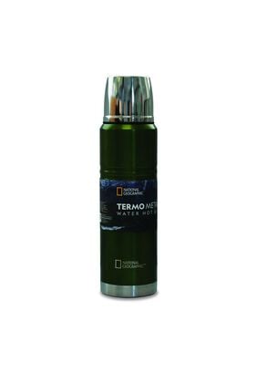 Termo Metalico 1000ml Verde National Geographic,hi-res