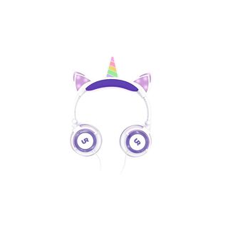 Audifonos Unicornio Headset Alambrico para Niños LED,hi-res