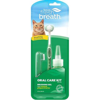 TropiClean Oral Care Kit para Gatos,hi-res