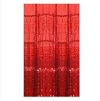 Cortinas Decorativas Para Celebraciones color Rojo,hi-res