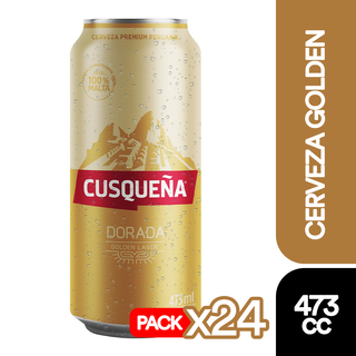 24X Cerveza Cusqueña Lata 4,8° 473Cc,hi-res