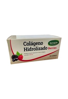 Colageno Hidrolizado Springlife Sabor Berries 30 Sobres,hi-res