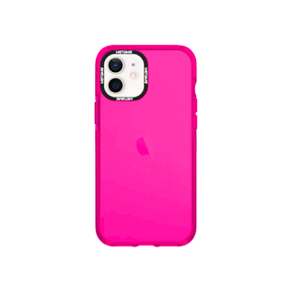 GENERICO Carcasa Para iPhone 12 Pro Max Fluor Rosa