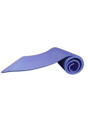 Mat Alfombrilla Yoga Pilates Colchoneta De Ejercicio 8 MM Azul,hi-res