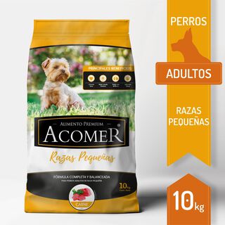 Alimento Acomer perro Adulto razas pequeñas 10kg,hi-res
