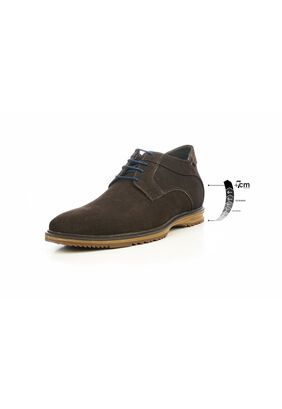 Zapato Hombre Barret Café Max Denegri +7cms ,hi-res