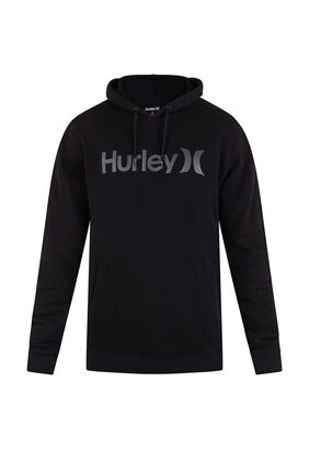 Poleron Hoodie One And Only Solid Fleece Black,hi-res