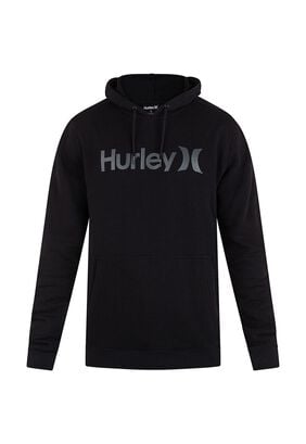 Poleron Hoodie One And Only Solid Fleece Black,hi-res