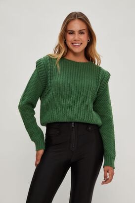 Sweater Liso 18120124059107 iO Verde,hi-res