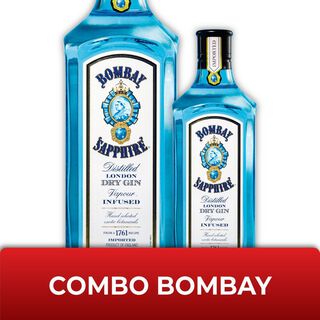 Pack Gin Bombay Sapphire 750cc + Sapphire 375cc,hi-res