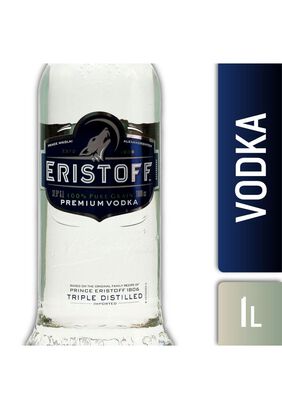 Vodka Eristoff 1000cc 1 Unidad,hi-res