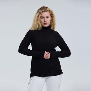 Sweater Mujer Camman Negro Fashion´s Park,hi-res