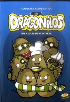 Libro LOS DRAGONILOS - LOS AZULES DE MONTREAL,hi-res