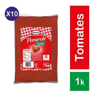 Pack 10 - Pomarola Salsa De Tomate Italiana 1kg,hi-res