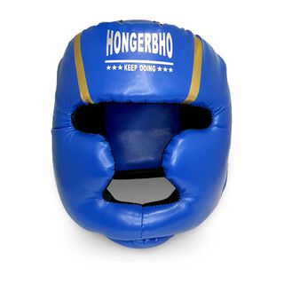 Cabezal Casco Protector para Box Boxeo Azul S,hi-res