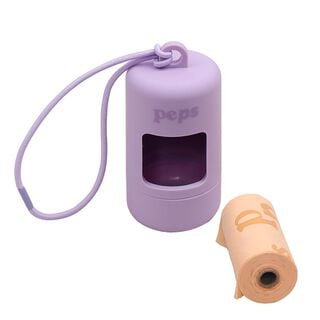 Porta Bolsas para Perro Dispensador Poop Bags Purple,hi-res