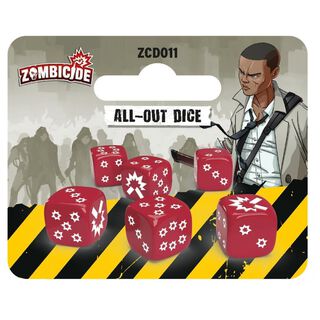 Zombicide Segunda Edición All-Out Dice,hi-res