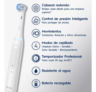 Soporte para cabezal de cepillo de dientes eléctrico Oral-B iO para  encimera (solo compatible con cabezales de la serie iO)