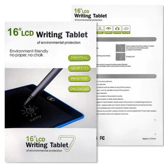 Tablet Pizarra Magica Escritura LCD Para Niños 16,hi-res