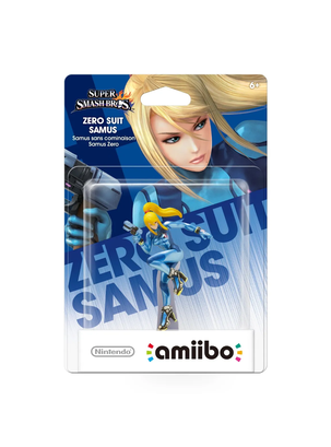 Amiibo Super Smash Bros Zero Suit Samus,hi-res