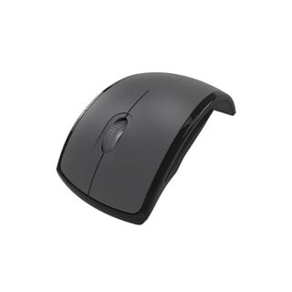 Mouse Klip Xtreme inalámbrico plegable 3B KMW-375 KMW-375BK Gris,hi-res