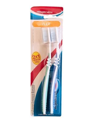 Cepillo Dental Aquafresh Flex Medio X2,hi-res