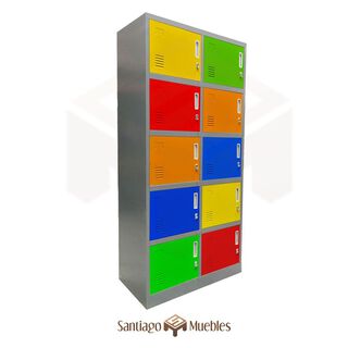 Locker 10 Puertas multicolor ,hi-res