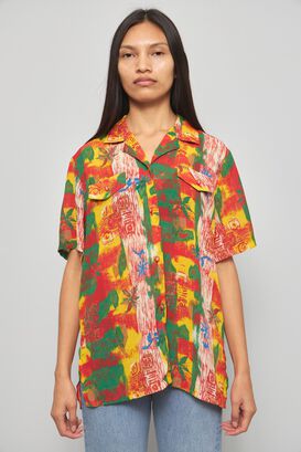 Blusa casual  multicolor jiagumei talla M 516,hi-res